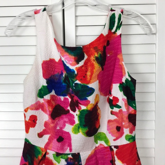 ELIZA J | Floral fit and flare dress - Picture 1 of 8